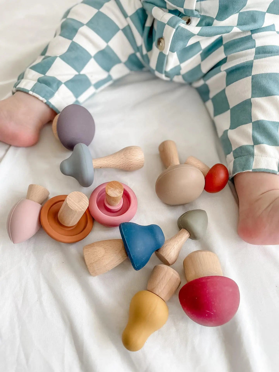 Mushroom Mix &amp; Match Toy – 24pc | LYTL®️