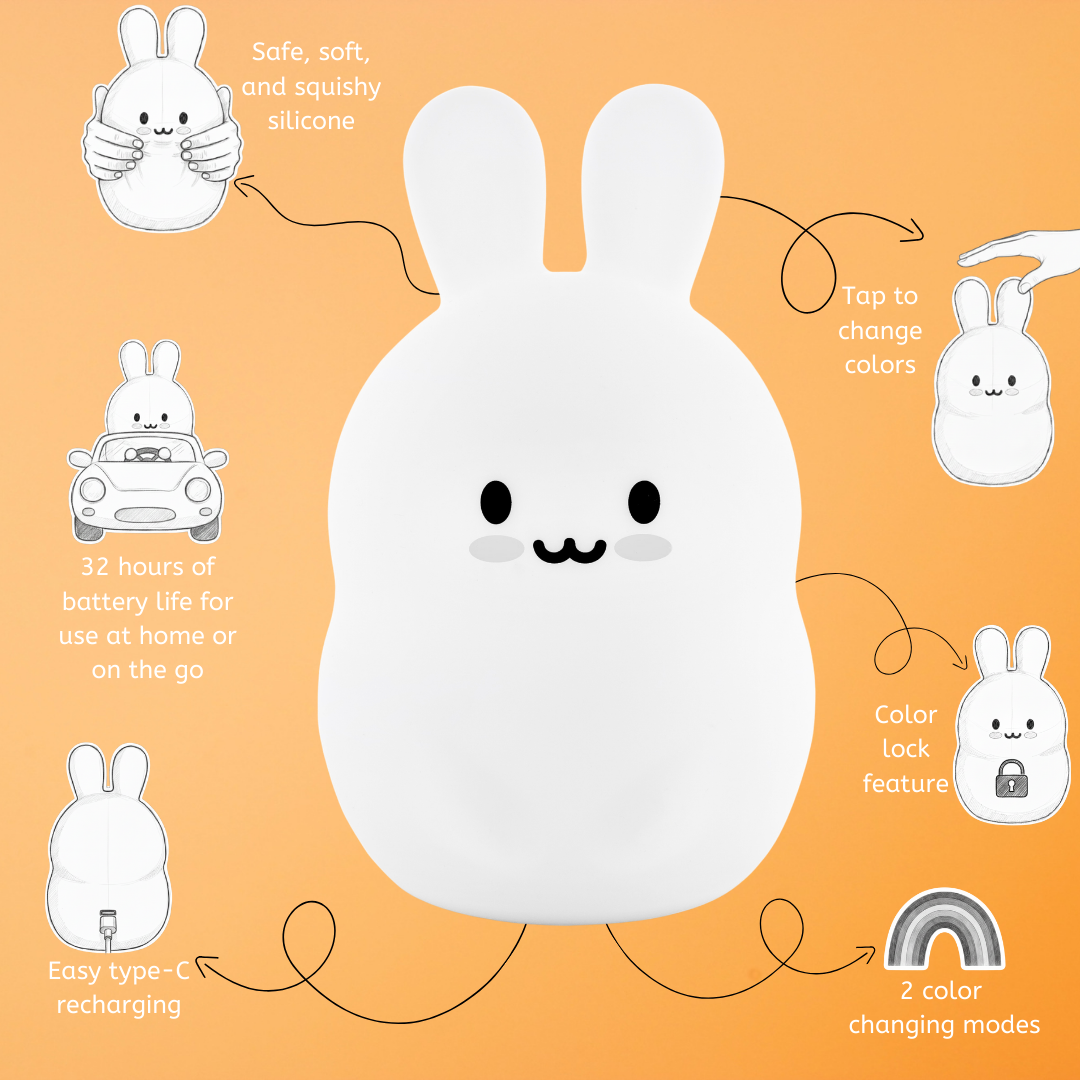LumiPets® Basil the Bunny- Children&