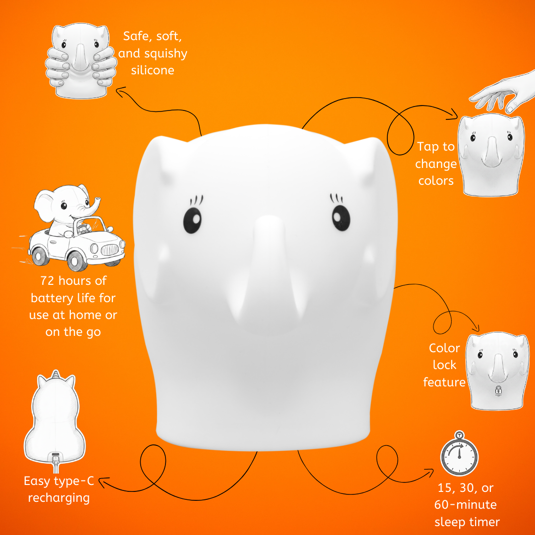 LumiPets® Eggbert the Elephant- Children&