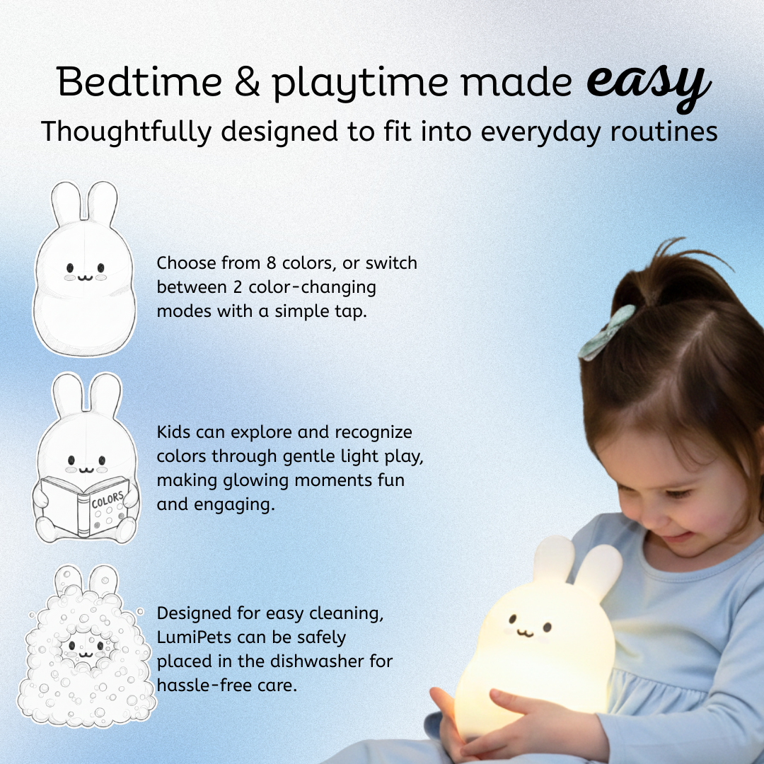 LumiPets® Basil the Bunny- Children&