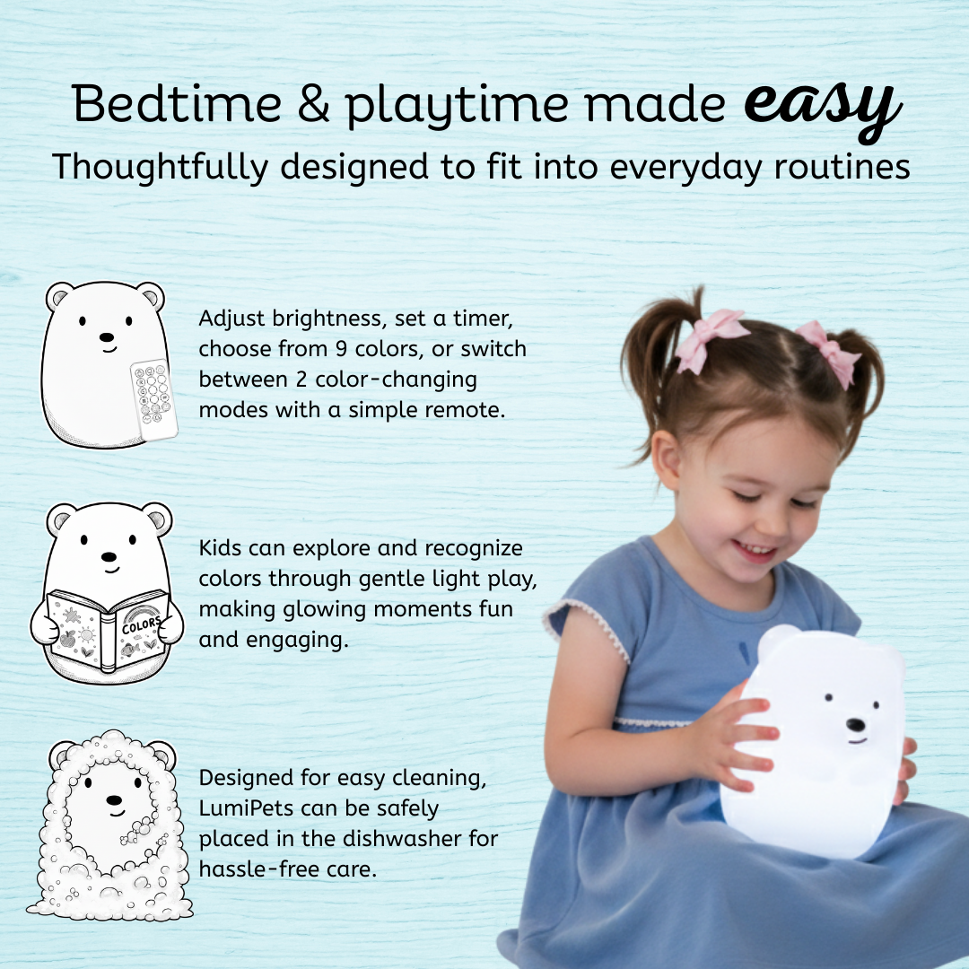 LumiPets® Benny the Bear- Children&