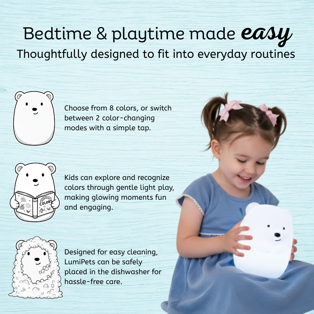 LumiPets® Bella the Bear- Children&