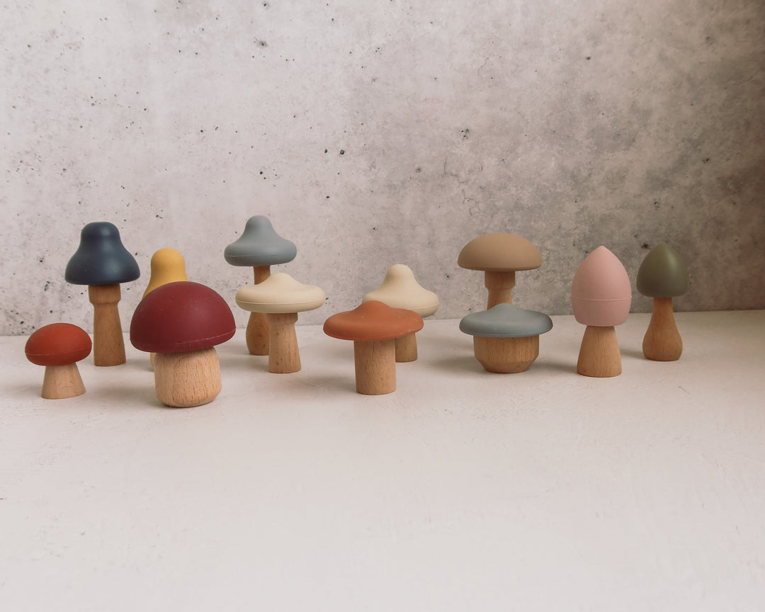 Mushroom Mix &amp; Match Toy – 24pc | LYTL®️