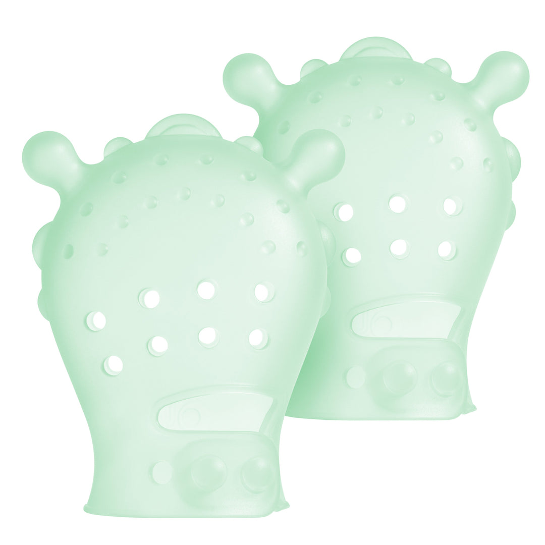 Olababy Mouthing Mitten for Teething Relief (2-Pack)