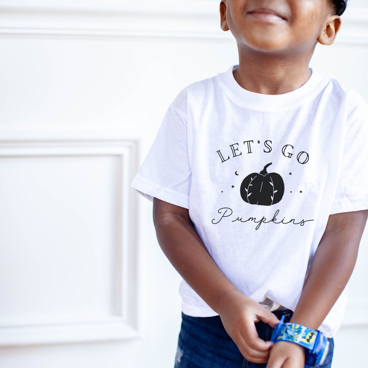 Let's Go Pumpkins - Toddler Short Sleeve Tee - The Small Art Project - Modern Nursery Prints